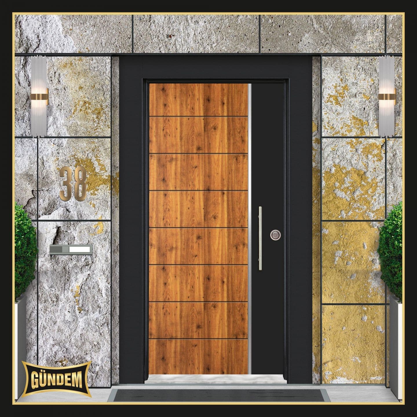 GND-1029 Serenli (Lazer) Panel Kapı